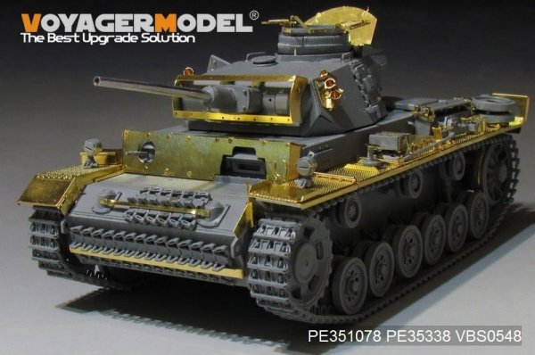 Voyager Model PE351078B WWII German Pz.KPfw.III Ausf.M basic for Takom 1/35