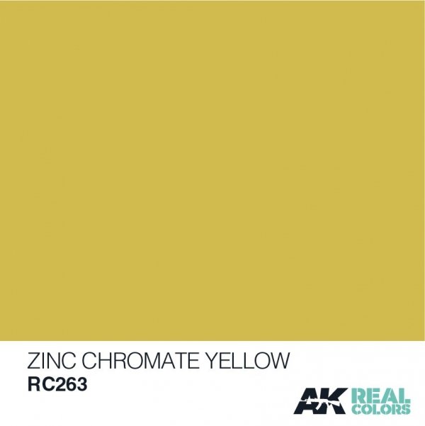 AK Interactive RC263 ZINC CHROMATE YELLOW 10ML