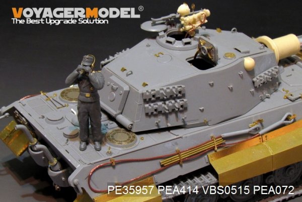 Voyager Model PE35957 WWII German King Tiger (Hensehel Turret) For HOBBYBOSS 84533 1/35