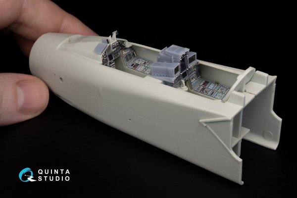 Quinta Studio QD+48263 Tornado GR.4 3D-Printed &amp; coloured Interior on decal paper (Revell) (with 3D-printed resin parts) 1/48