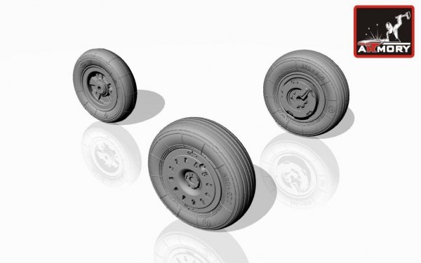 Armory Models AW72022 Yakovlev Yak-38 Forger wheels 1/72