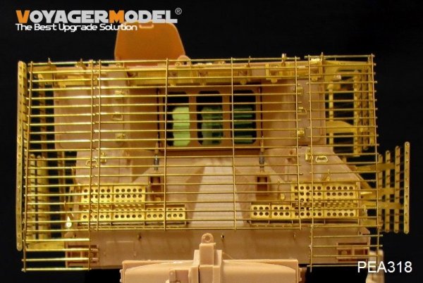 Voyager Model PEA318 Modern IDF D9R Armored BullDozer slat armour (FOR MENG SS-002) 1/35