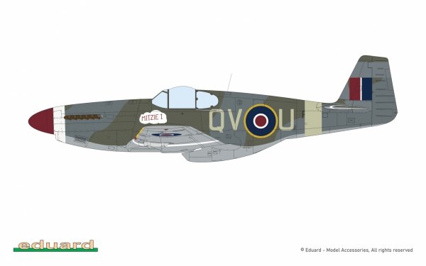 Eduard 82109 Mustang Mk.III - The ProfiPACK Edition 1/48