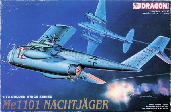 Dragon 5014 Me-1101 Nachtjaeger (1:72)