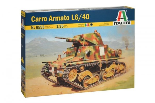 Italeri 6553 CARRO ARMATO L6/40 (1:35)