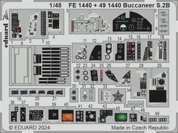 Eduard FE1440 Buccaneer S.2B AIRFIX 1/48