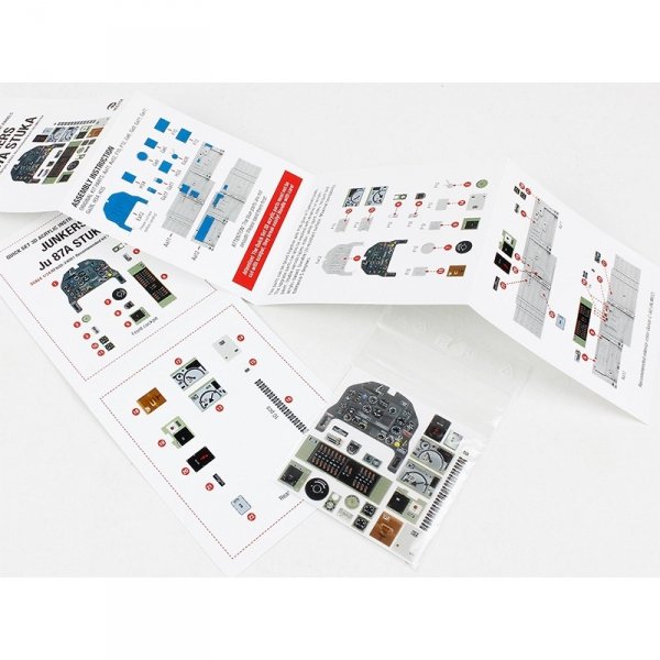 Red Fox Studio QS-24001 Junkers Ju 87A Stuka for Trumpeter kit 1/24