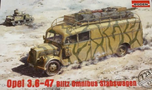 Roden 723 Opel 3.6-47 Omnibus Staffwagen (1:72)