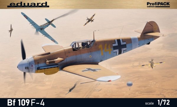 Eduard 70155 Bf 109F-4  ProfiPACK 1/72