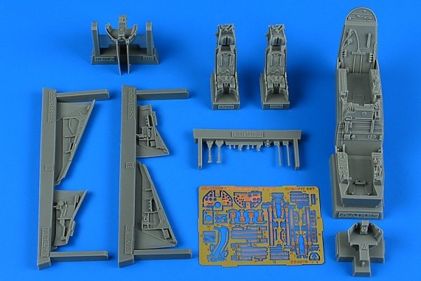 Aires 4870 Harrier T.4/T.4A cockpit set 1/48 Kinetic