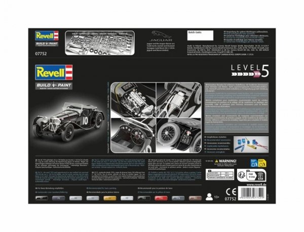Revell 07752 Jaguar S.S. 100 (Revell Classics) 1/32