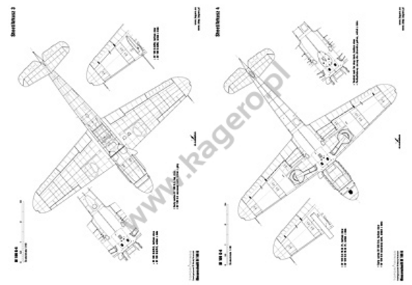 Kagero 7063 Messerschmitt Bf 109 G EN/PL