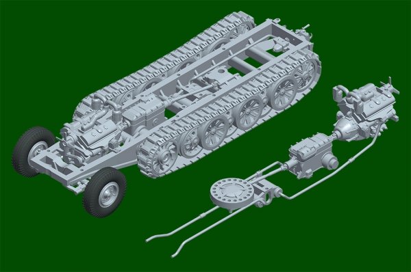 Trumpeter 07404 Sd.Kfz.8 Gepanzerter Zugkraftwagen 12t 1/72