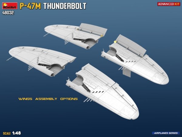Mini Art 48032 P-47M Thunderbolt Advanced Kit 1/48