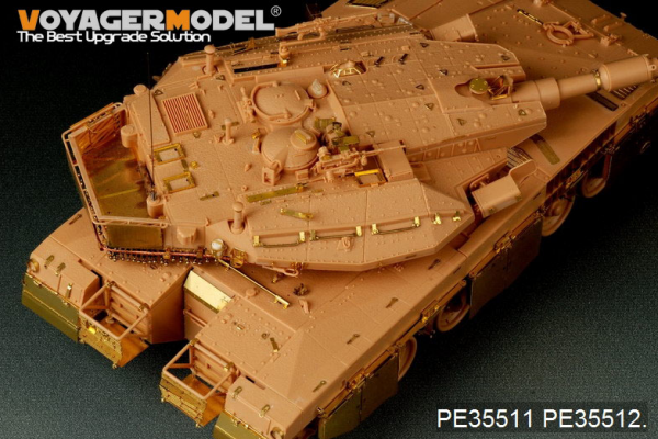 Voyager Model PE35512 IDF Merkava Mk.3D MBT side skirts FOR HOBBYBOSS 82441 1/35