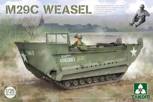 Takom 2168 M29C Weasel 1/35