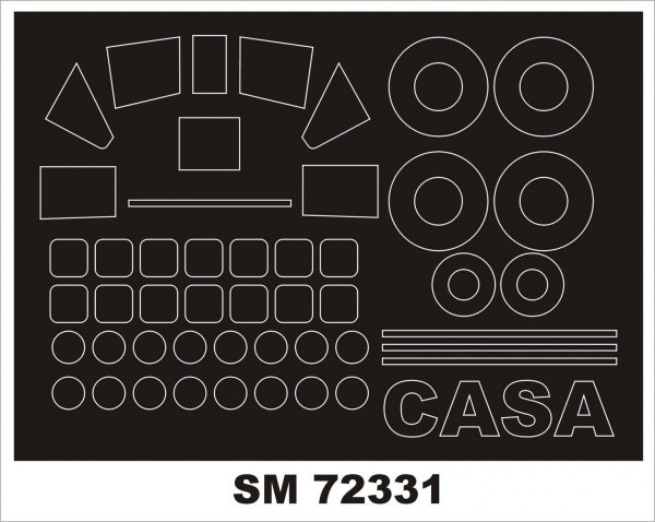 Montex SM72331 CASA C.212 SPECIAL HOBBY 1/72