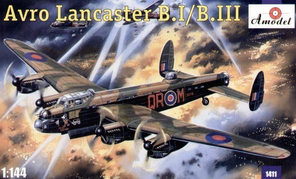 A-Model 01411 British Avro Lancaster B.I/B.III 1:144