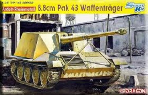 Dragon 6728 Ardelt-Rheinmetall 8.8cm Pak 43 Waffentrager (1:35)