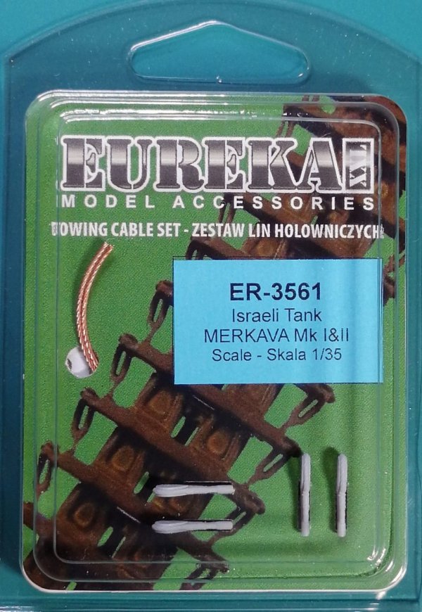 Eureka XXL ER-3561 Towing cable for Israeli Merkava I &amp; II Tanks 1/35