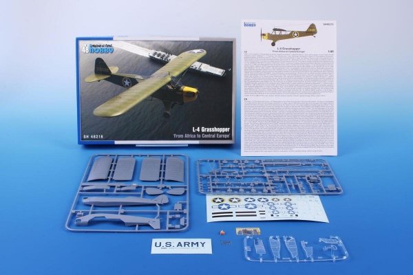 Special Hobby 48218 L-4 Grasshopper 'From Africa to Central Europe' 1/48