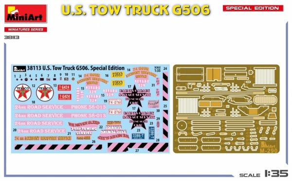 MiniArt 38113 U.S. Tow Truck G506. Special Edition 1/35