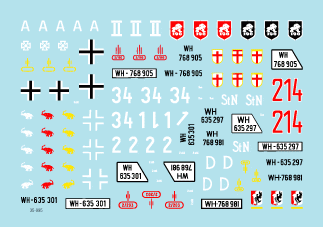 Star Decals 35-995 STURM 5. SdKfz 252 Ammo carrier 1/35