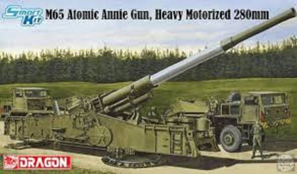 Dragon 7484 M65 Atomic Annie Gun Heavy Motorized 280mm (1:72)