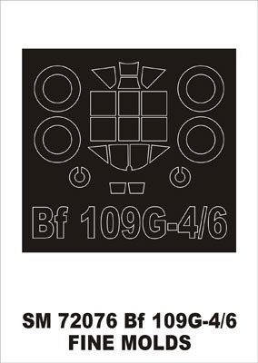 Montex SM72076 Bf-109G4/6 FINE MOLDS