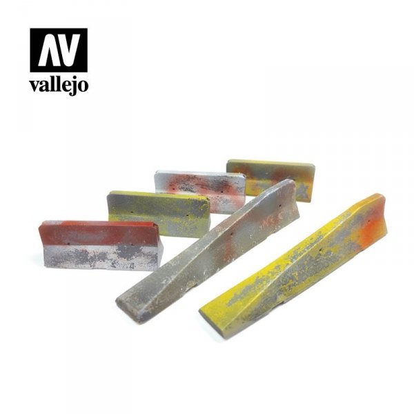 Vallejo SC228 Urban Concrete Barriers 1/35