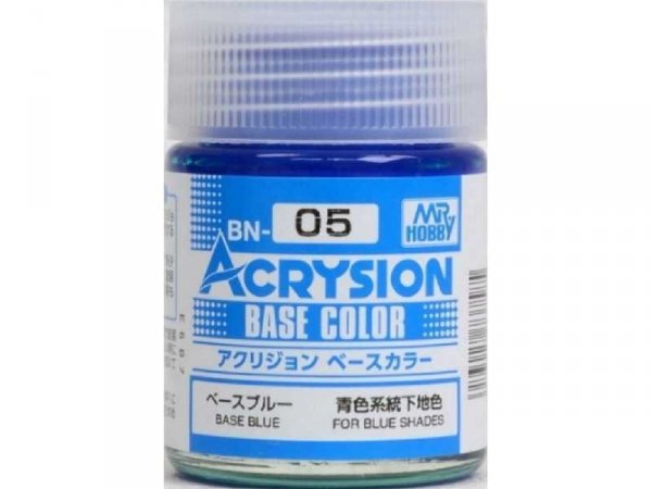 Gunze Sangyo BN05 Acrysion Base Color - Blue 18ml
