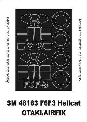 Montex SM48163 F6F3 Hellcat OTAKI/AIRFIX