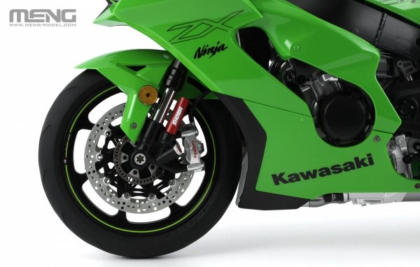 Meng Model MT-008s Kawasaki Ninja ZX-10RR  Pre-Coloured Edition 1/9