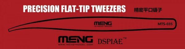 Meng Model MTS-035 Precision Flat-tip Tweezers (Precyzyjne pincety płaskie)