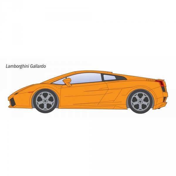 Italeri 3673 Lamborghini Gallardo 1/24