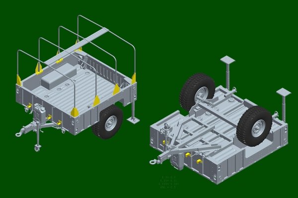 I Love Kit 63568 M1280 LMTV /W M1101 Tactical Trailer (LTT) 1/35