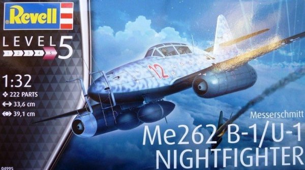 Revell 04995 Messerschmitt Me262B-1 Nightfighter 1/32