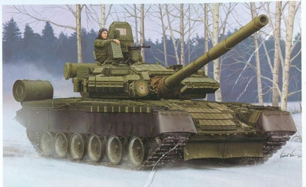 Trumpeter 05566 Russian T-80BV MBT (1:35)