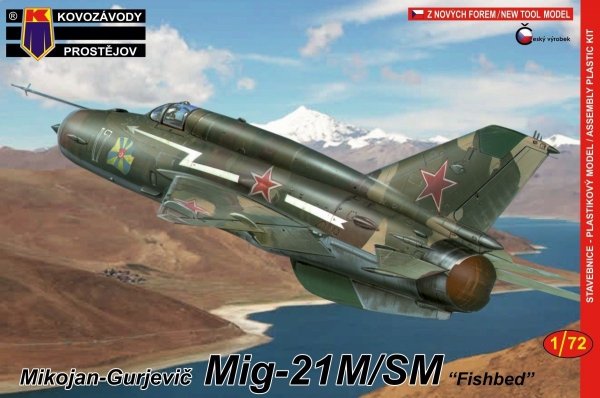 Kozavody Prostejov KPM0098 MiG-21M/SM (1:72)