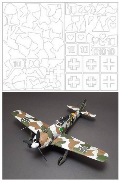 Omask 37012 Fw 190 A-4 Nowotny 1/72