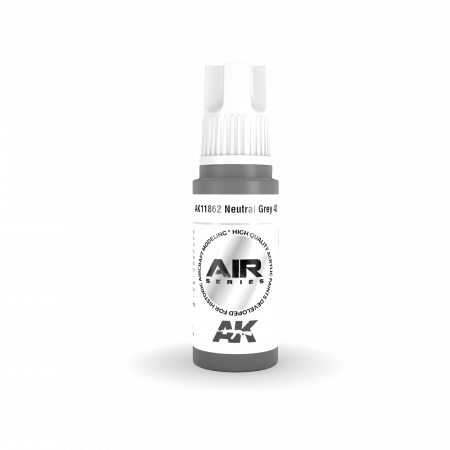 AK Interactive AK11862 NEUTRAL GREY 43 – AIR 17 ml