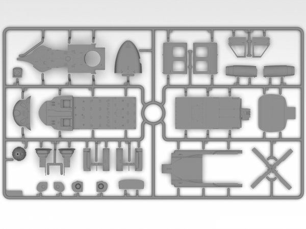 ICM 48365 Black Hawk MEDEVAC with Crew and Combat Medics 1/48