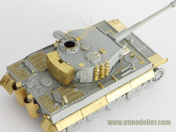 E.T. Model E72-003 WWII German TIGER I Late Production For DRAGON Kit 1/72