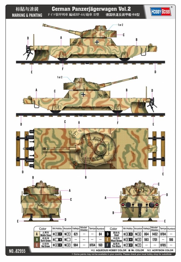 Hobby Boss 82955 German Panzerjägerwagen Vol.2 1/72