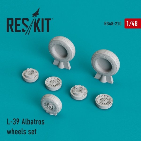 RESKIT RS48-0210 L-39 Albatros wheels set 1/48
