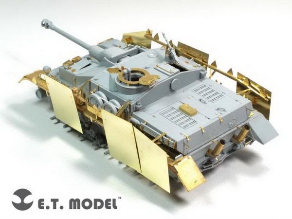 E.T. Model E35-137 WWII German Stug.IV (Late Production) Basic (For DRAGON Smart Kit) (1:35)
