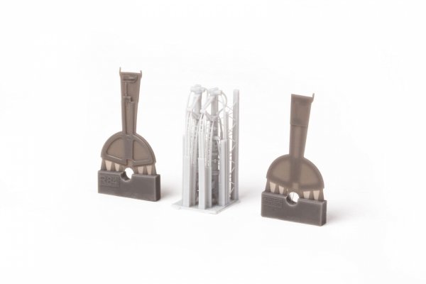 Eduard 6481170 Bf 109G undercarriage legs PRINT  for EDUARD 1/48