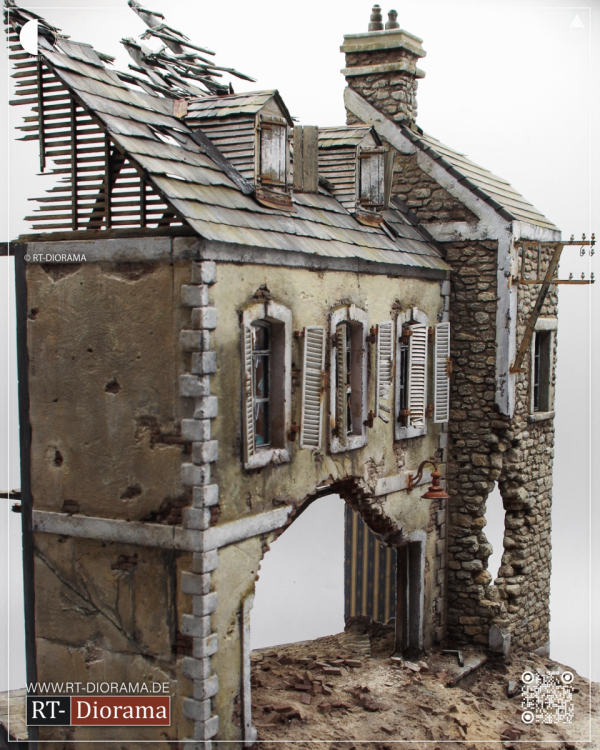 RT-Diorama 35055 “The Breach” Normandy - Diorama Base 1/35