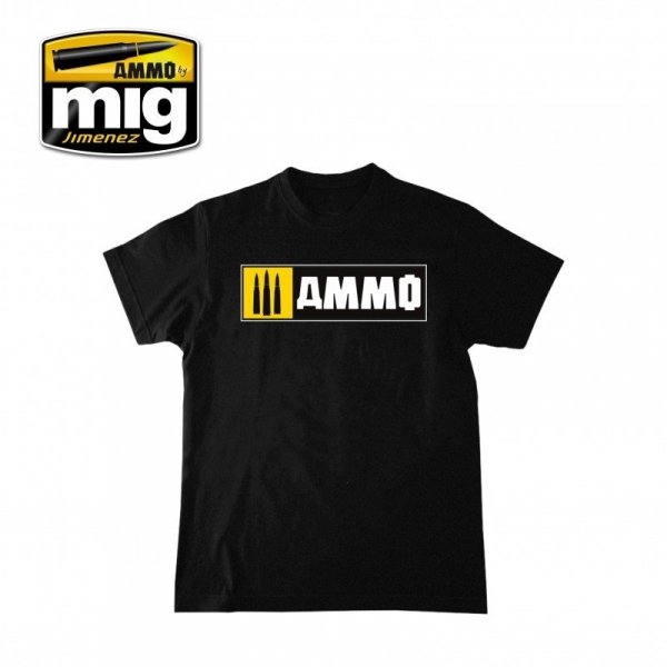 AMMO of Mig Jimenez 8023L AMMO EASY LOGO T-SHIRT ( rozmiar , size L)