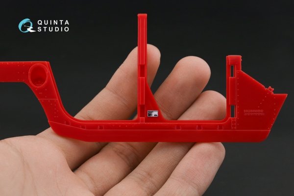 Quinta Studio QD24004 Hummer H1 3D-Printed &amp; coloured Interior on decal paper (MENG) 1/24
